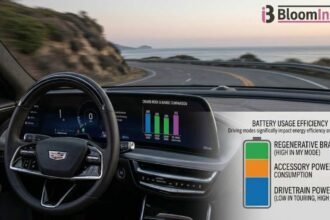 Do the Driving Modes in Cadillac Lyriq Offer Different Ranges or Battery Usages?