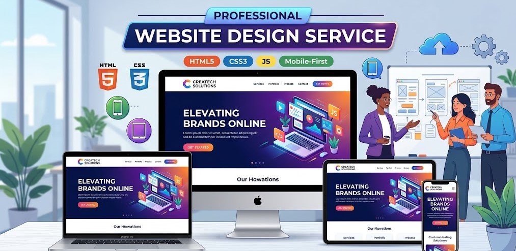 responsive website design service